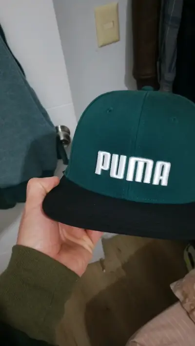 Gorra verde Puma ajustable - miniatura 2