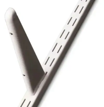 Soporte Repisa Móvil 37cm + Pilar Ranurado 32cm - miniatura 1