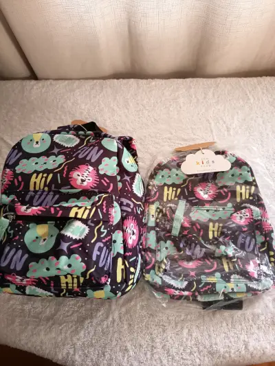 Set de mochilas infantiles estampadas - miniatura 1