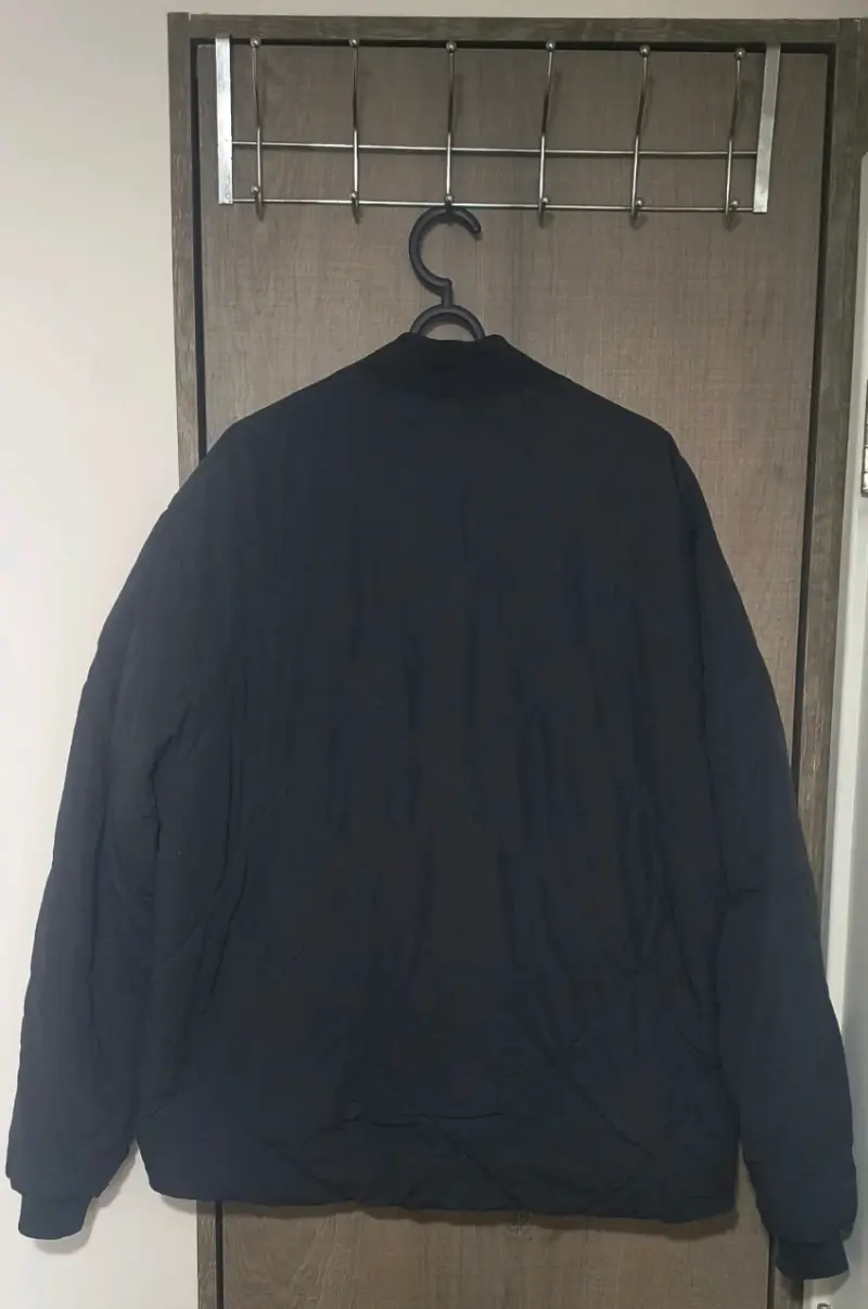 Chaqueta bomber negra Zara - 3
