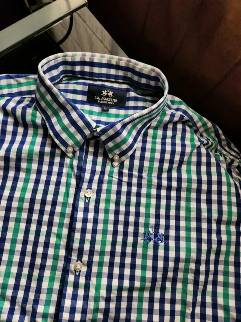 Camisa a cuadros La Martina talla L - 2