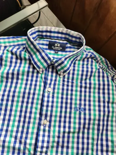 Camisa a cuadros La Martina talla L - miniatura 3