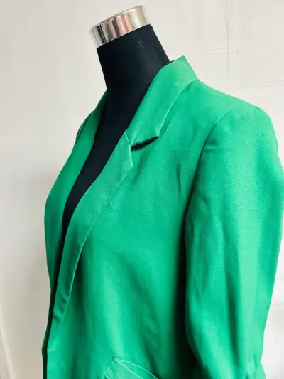 Blazer verde elegante - miniatura 2