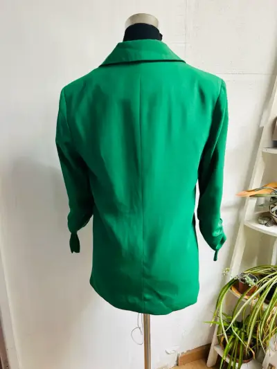 Blazer verde elegante - miniatura 3