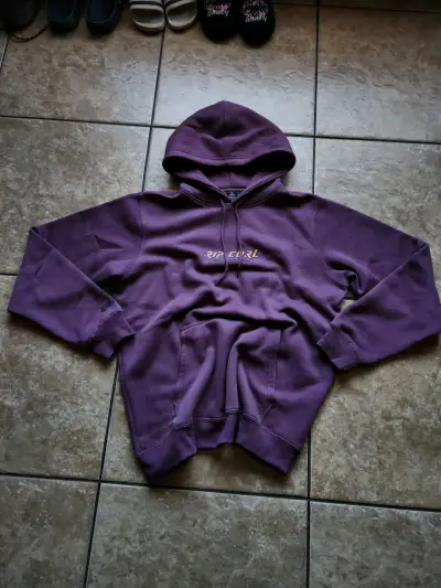Polerón morado Rip Curl con capucha - miniatura 1