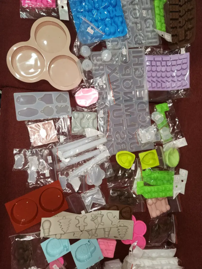 Set de moldes de silicona variados - 2