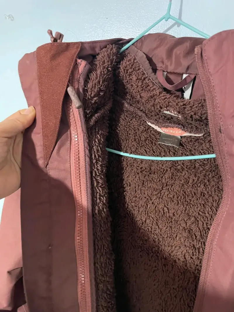 Chaqueta impermeable marrón - 2