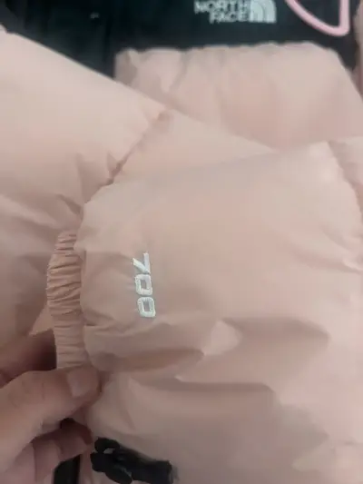 Chaqueta inflable The North Face rosa - miniatura 4