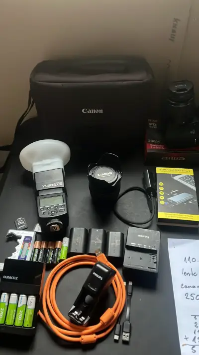 Kit de fotografía Canon completo - miniatura 1