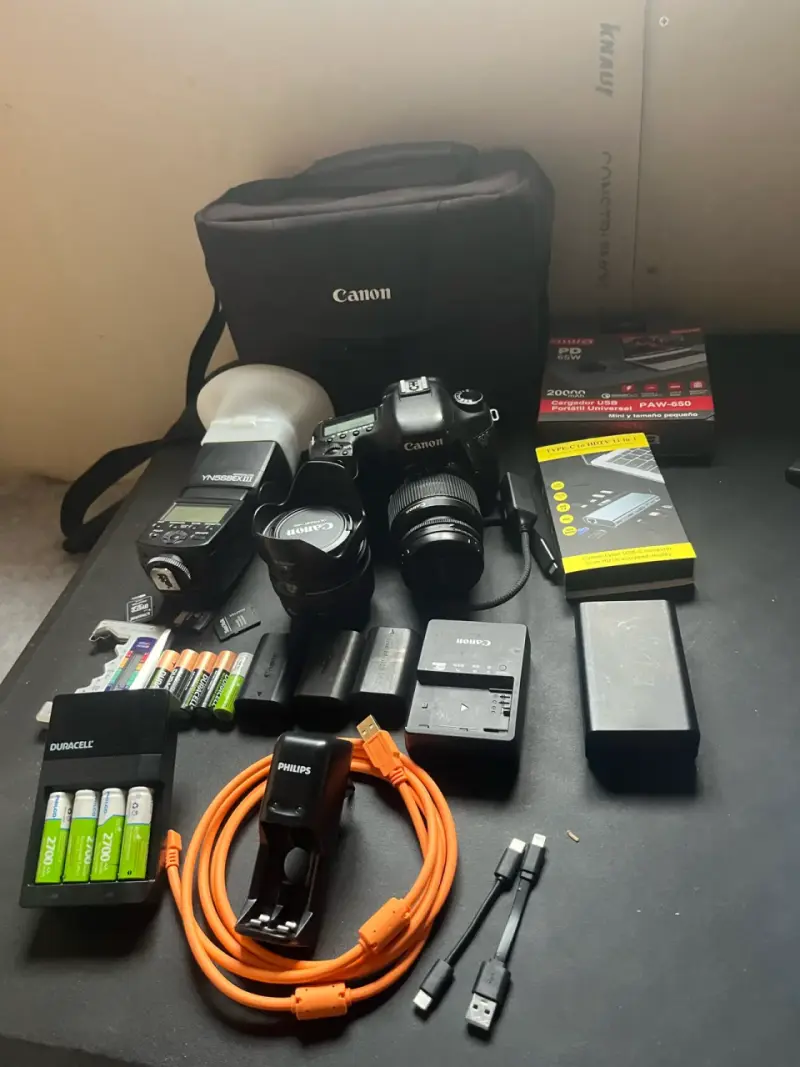 Kit de fotografía Canon completo - 4