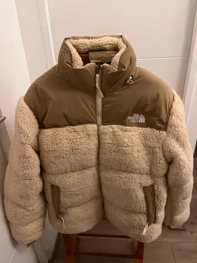 Corderito The North Face beige - miniatura 1