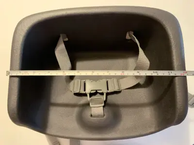 Asiento elevador infantil Gris - miniatura 5