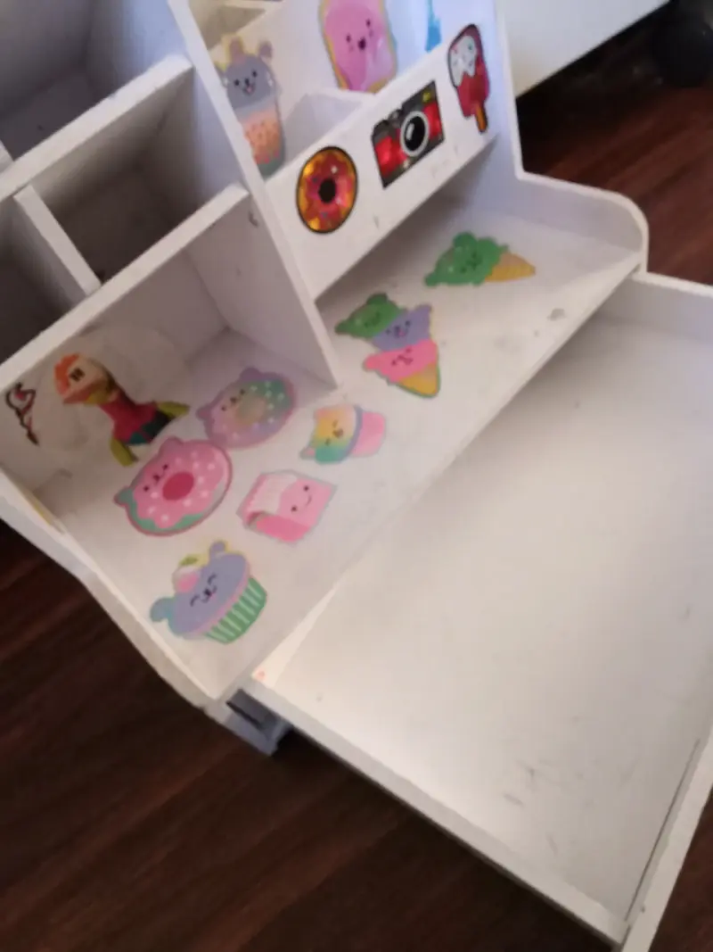 Organizador de escritorio blanco - 2