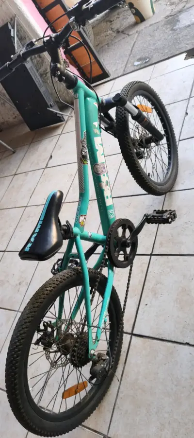 Bicicleta infantil Ram verde - miniatura 1