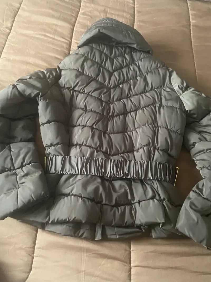 Chaqueta acolchada gris Zara - 2