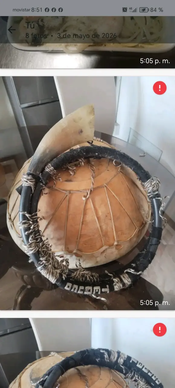 Tambor tradicional usado