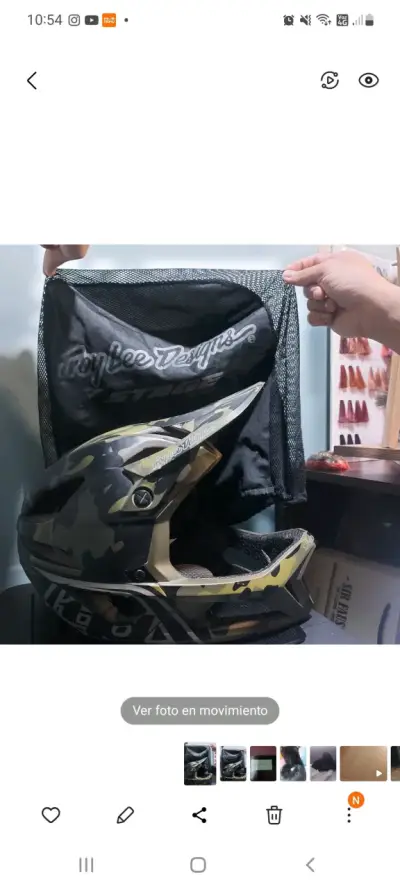 Casco de ciclismo camuflado - miniatura 1