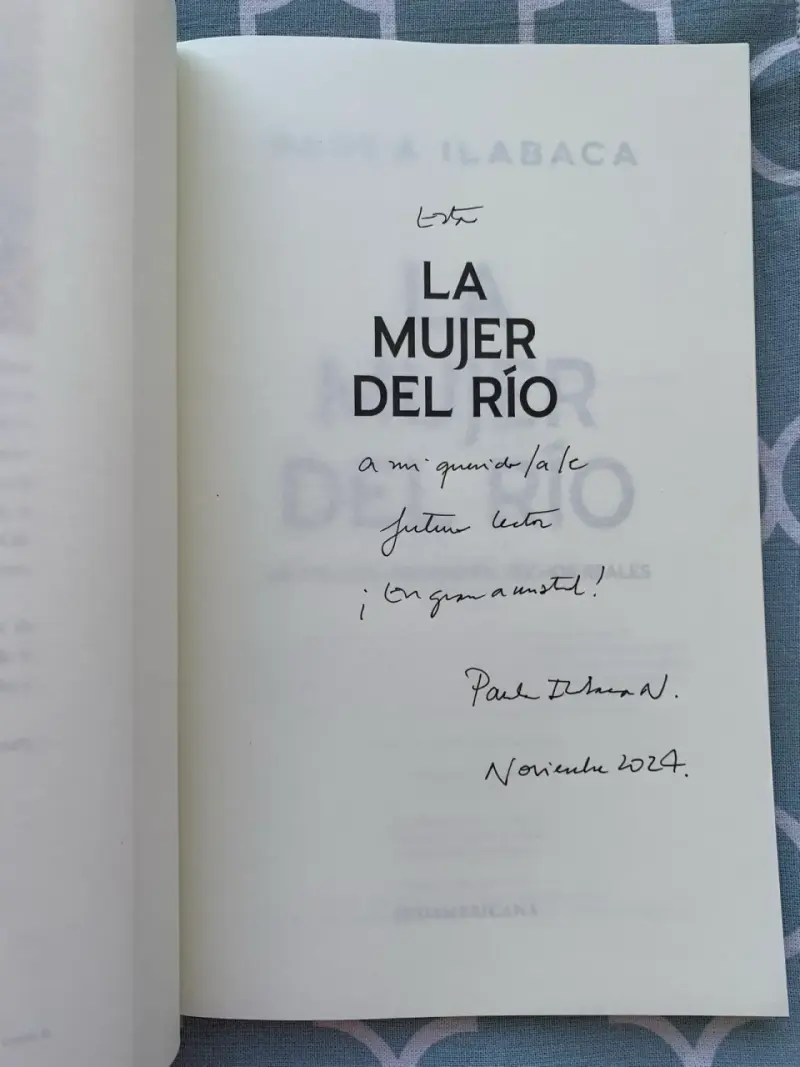Libro 'La Mujer del Río' - 5