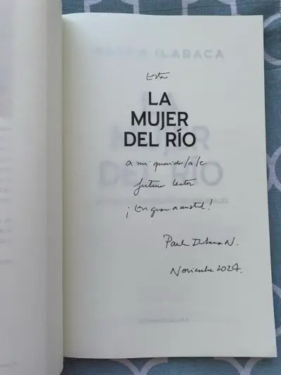 Libro 'La Mujer del Río' - miniatura 5