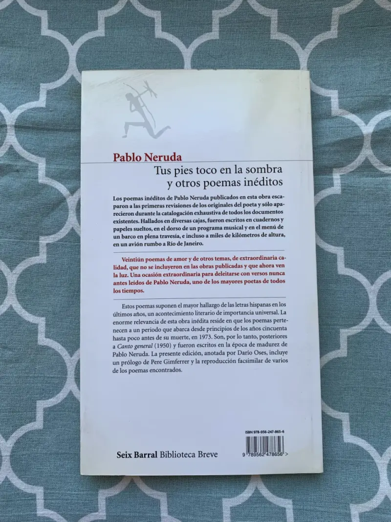 Libro de poemas de Pablo Neruda - 2