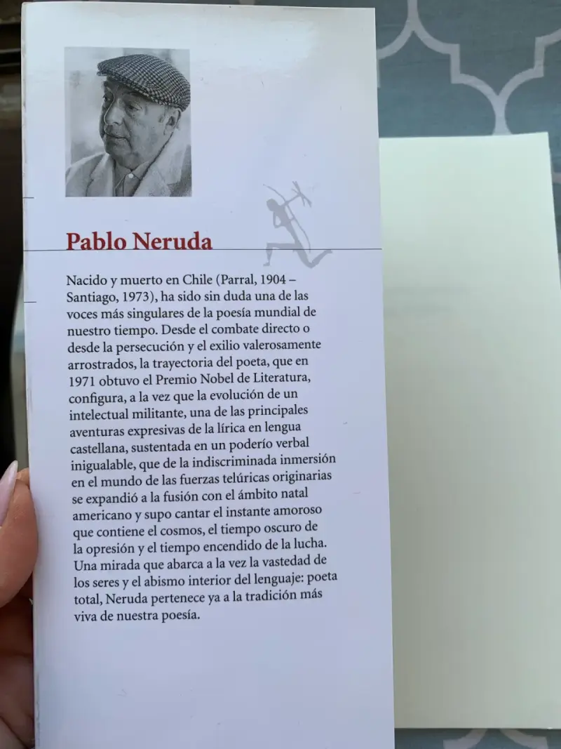 Libro de poemas de Pablo Neruda - 5