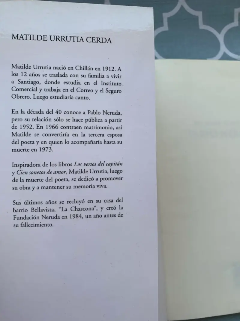 Libro Mi Vida Junto a Pablo Neruda - 3