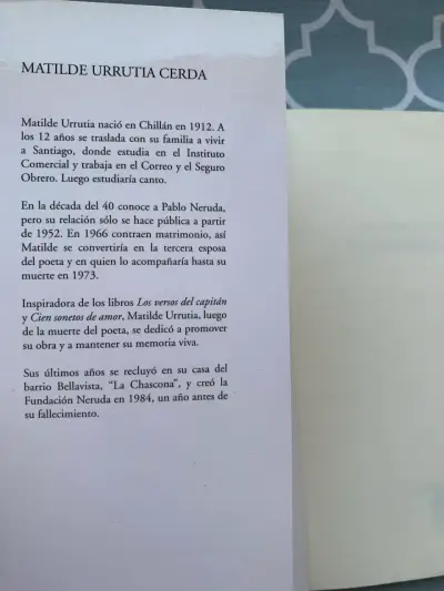 Libro Mi Vida Junto a Pablo Neruda - miniatura 3