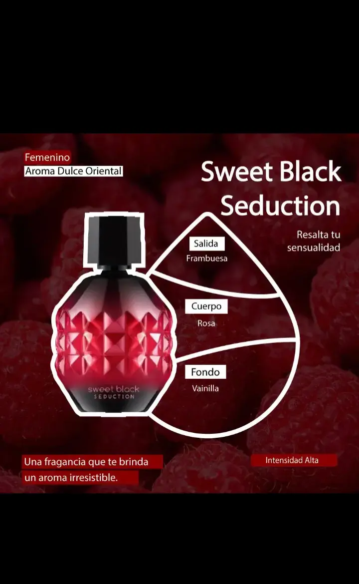 Perfume Sweet Black Seduction 50ml - 2