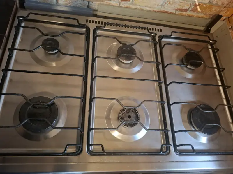 Cocina  a gas 6 quemadores - 4