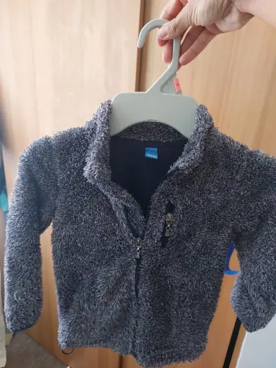 Polar para niño 24M gris - miniatura 1