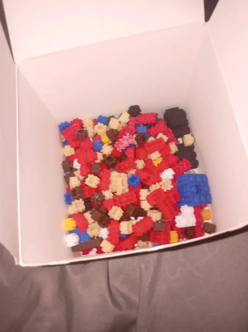Figura de bloques Mario 620 piezas - 6
