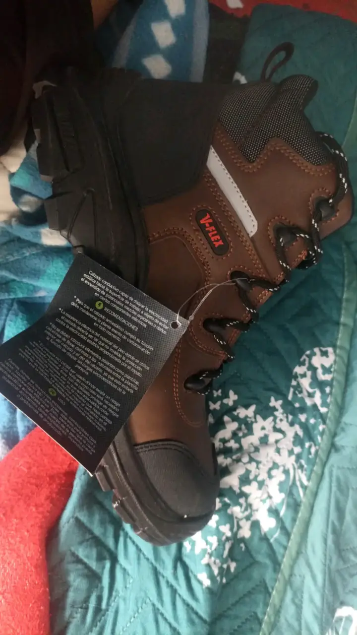 Botas de seguridad V-FLEX marrones