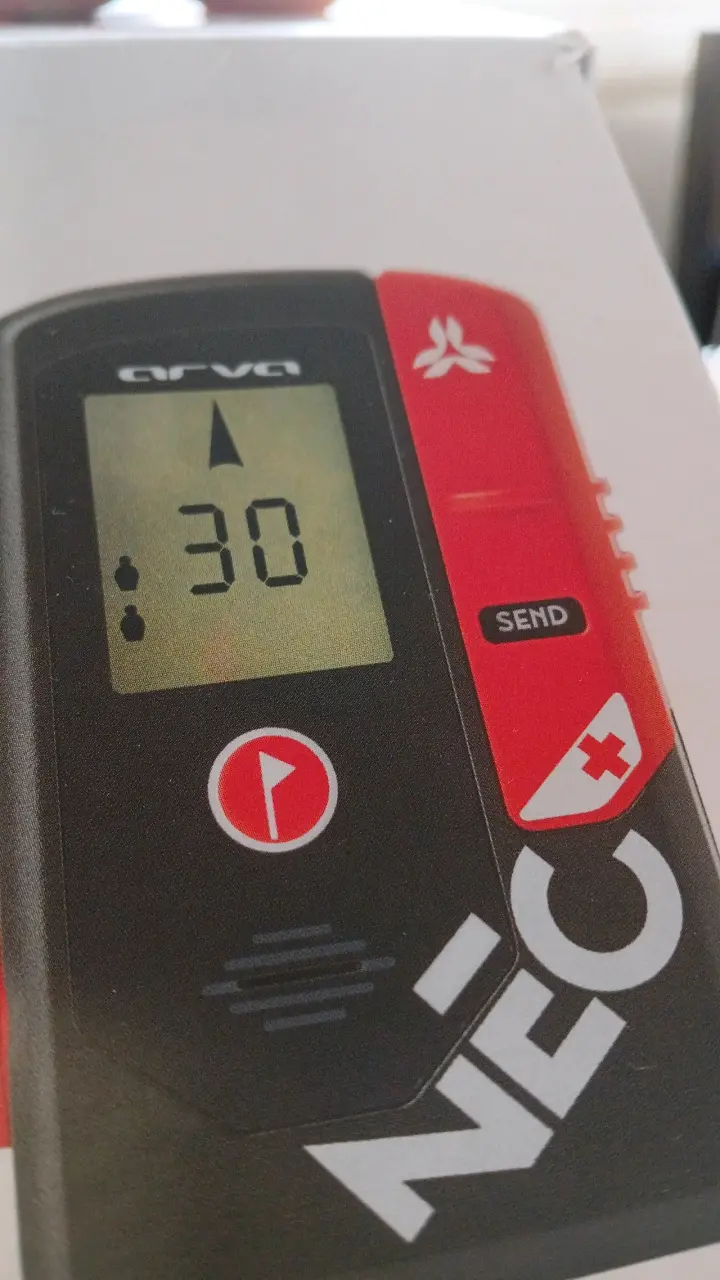 Dispositivo de rescate ARVA modelo Neo