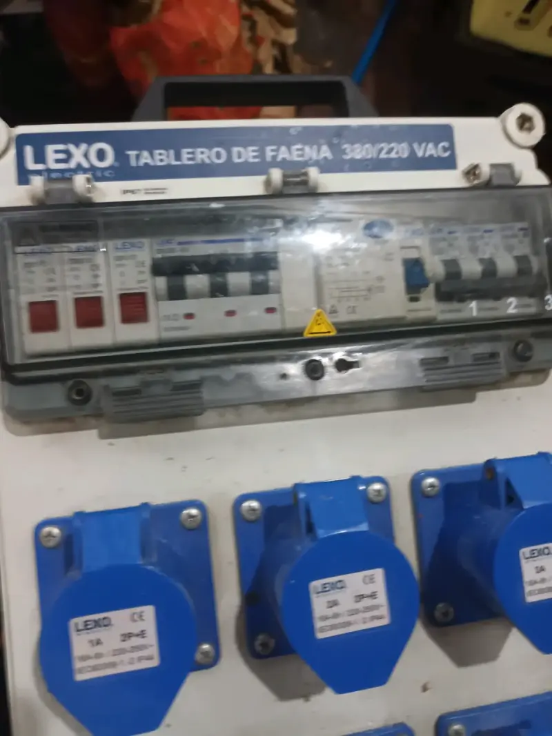 Tablero de faena LEXO 380/220 VAC