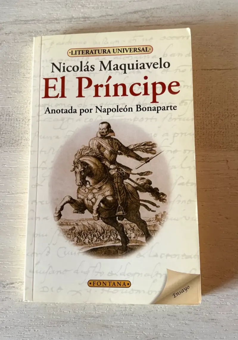 Libro El Príncipe de Maquiavelo - 1