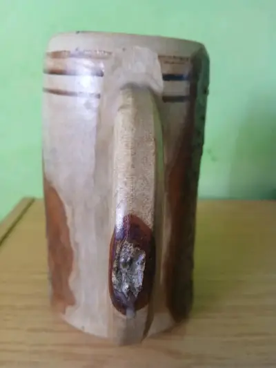 Taza rústica de madera - miniatura 4