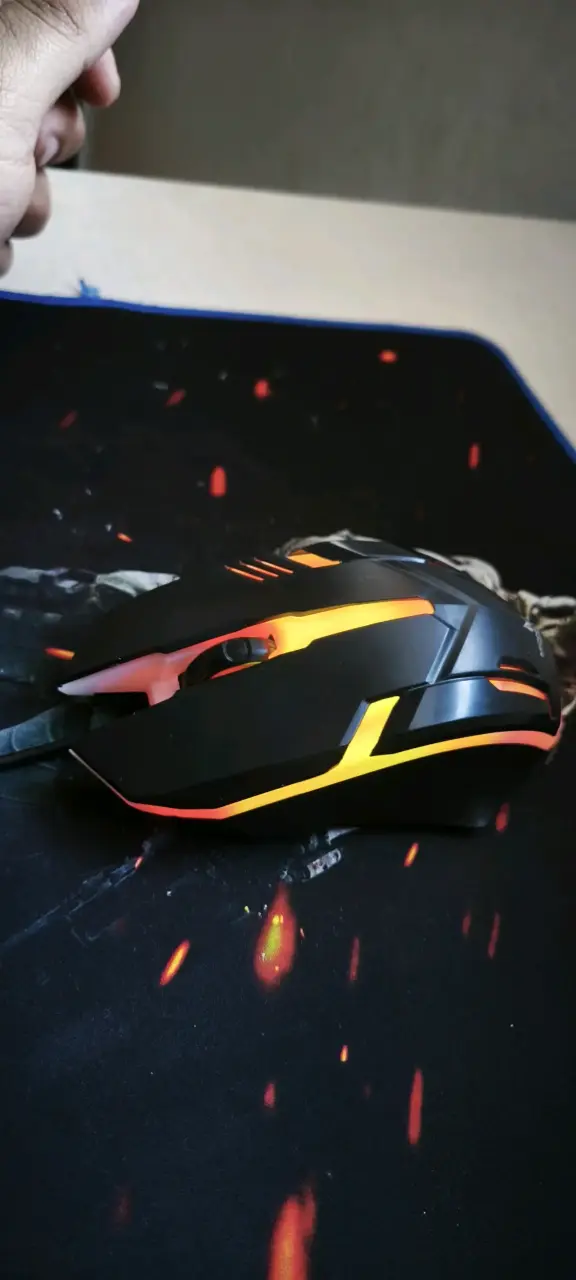 Mouse óptico gamer negro - 3