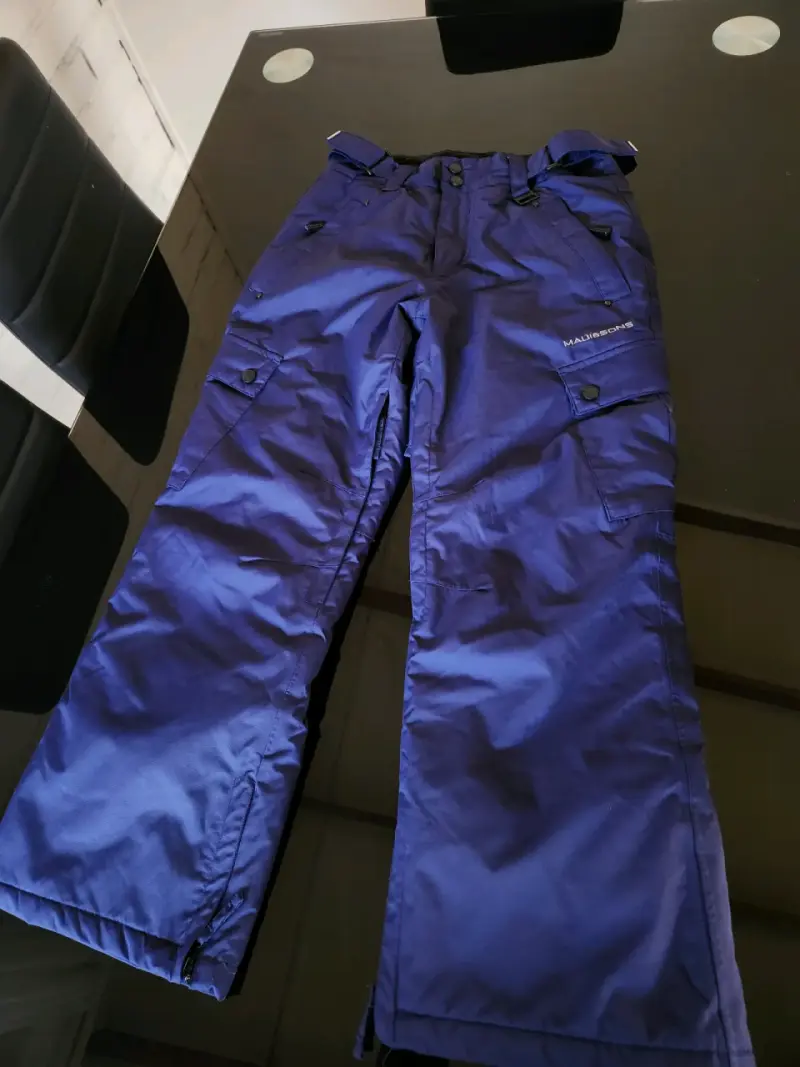 Pantalon de esquí impermeable azul - 1