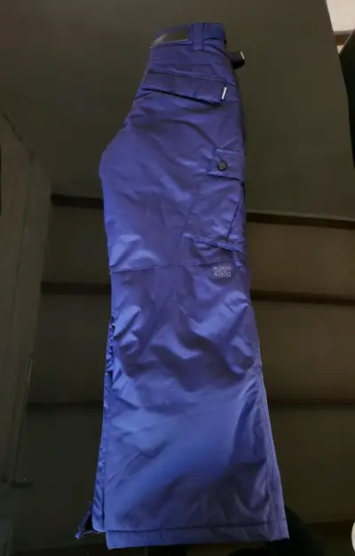 Pantalon de esquí impermeable azul - miniatura 2