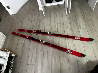 Esquís Elan Racing Team 165cm + Fijaciones Look Xp - miniatura 1
