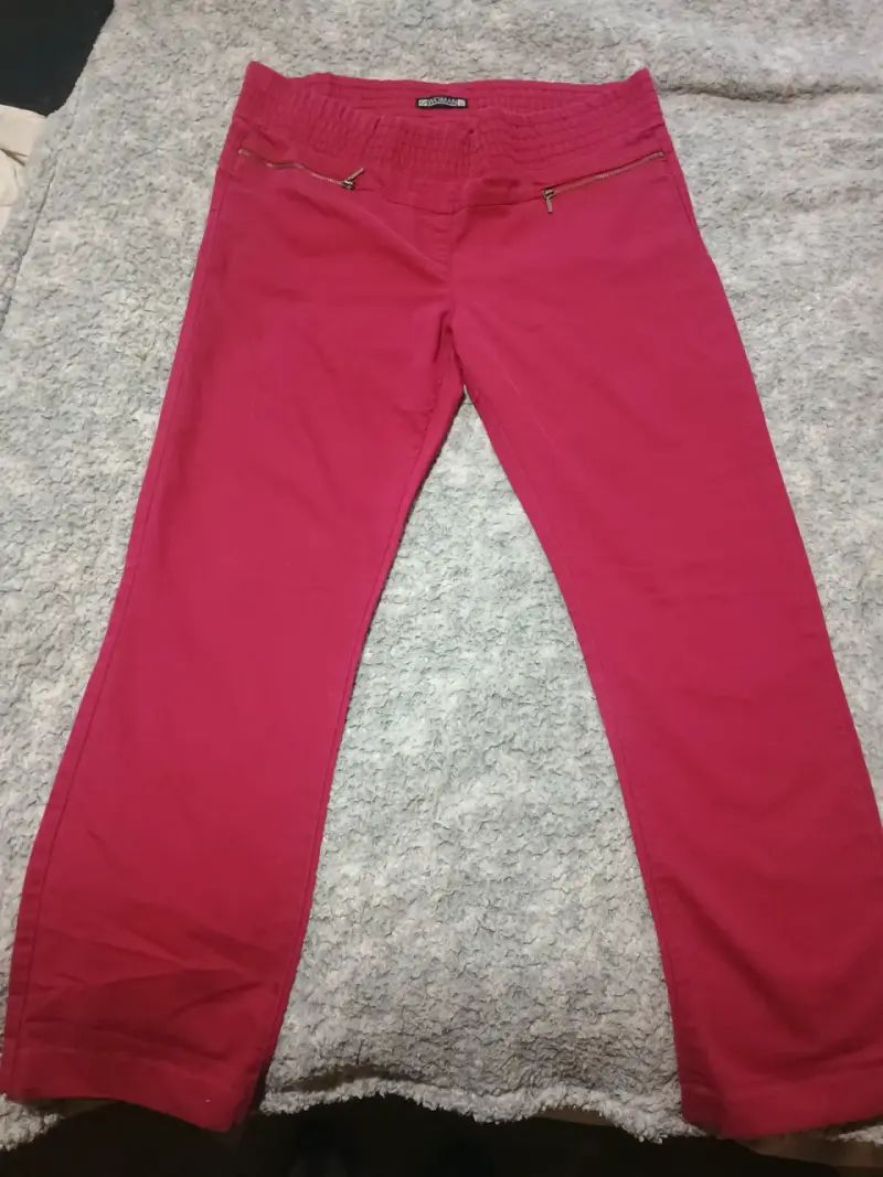 Pantalones fucsias de mujer - 3