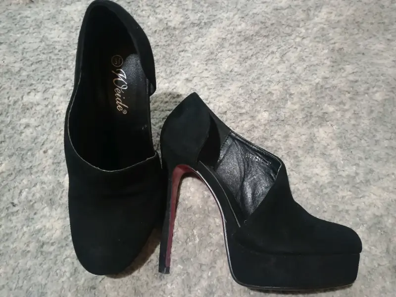 Zapatos de tacón negro Weide - 2