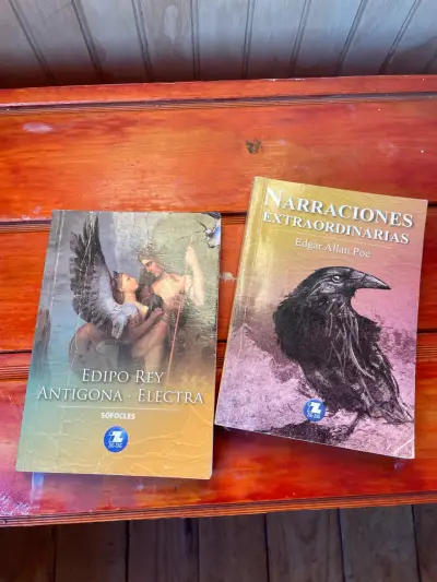 Lote de libros de Sófocles y Edgar Allan Poe - miniatura 1