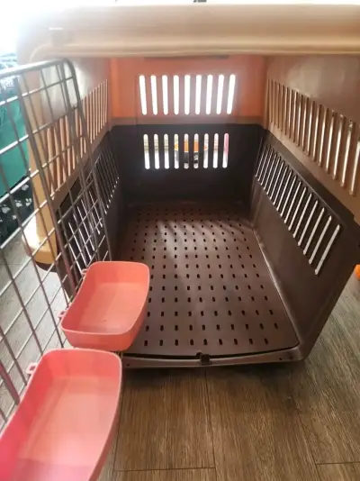 Jaula de transporte para mascotas grande - miniatura 6