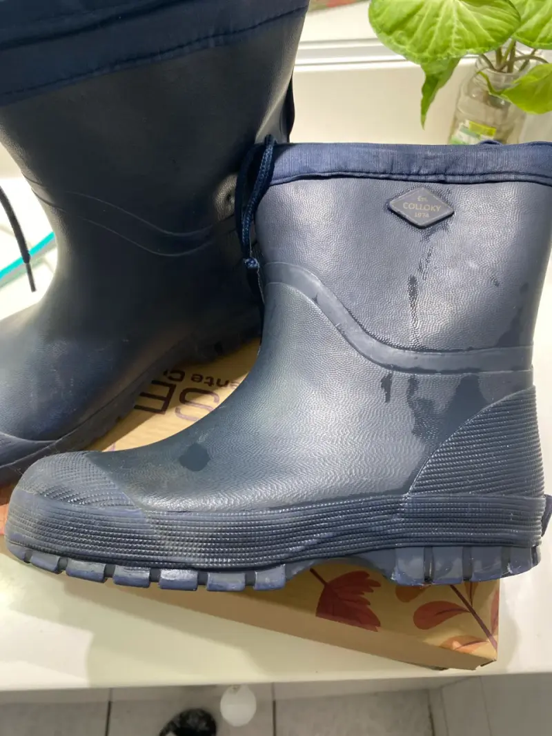 Botas de goma azul Colloky - 1
