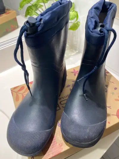 Botas de goma azul Colloky - miniatura 2
