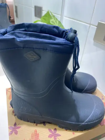 Botas de goma azul Colloky - miniatura 3