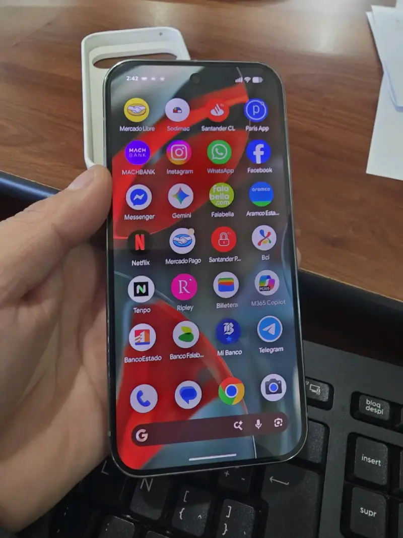 Smartphone Google gris oscuro - 4