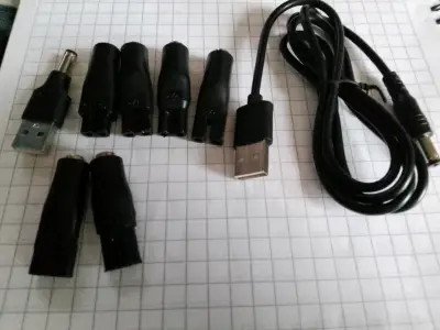 Conjunto de adaptadores y cable USB afeitar - miniatura 1
