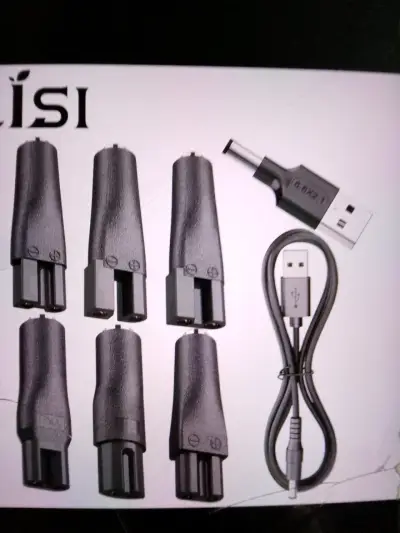 Conjunto de adaptadores y cable USB afeitar - miniatura 4